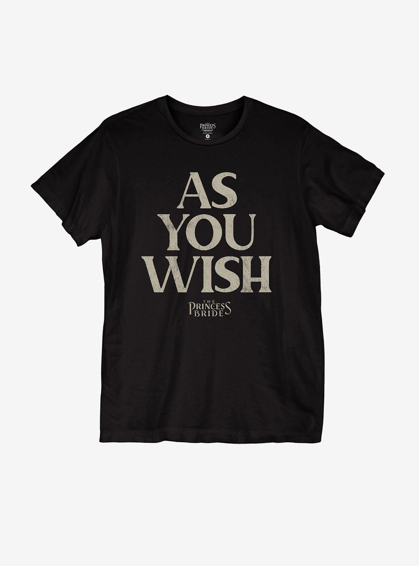 The Princess Bride As You Wish Boyfriend Fit Girls T-Shirt | Trending Graphic Tee For Fans