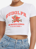 Rudolph The Red-Nosed Reindeer All-Star Girls Baby T-Shirt | Trending Graphic Tee For Fans