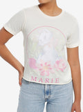 Disney The Aristocats Marie Floral T-Shirt | Trending Graphic Tee For Fans