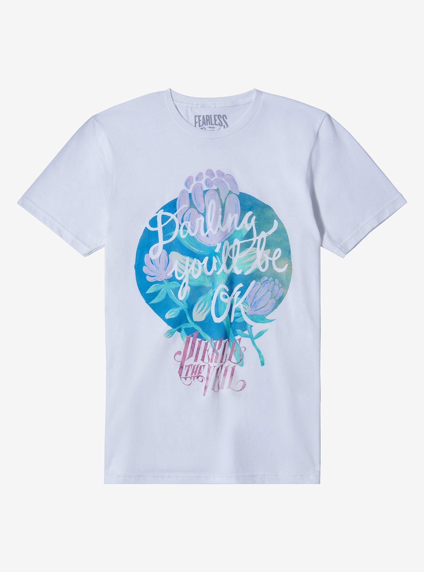 Pierce The Veil Hold On 'Til May Boyfriend Fit Girls T-Shirt | Trending Graphic Tee For Fans