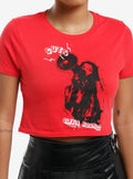 Olivia Rodrigo Guts Megaphone Red Girls Baby T-Shirt | Trending Graphic Tee For Fans