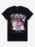 The Fairly OddParents Timmy Guitar Boyfriend Fit Girls T-Shirt | Trending Graphic Tee For Fans