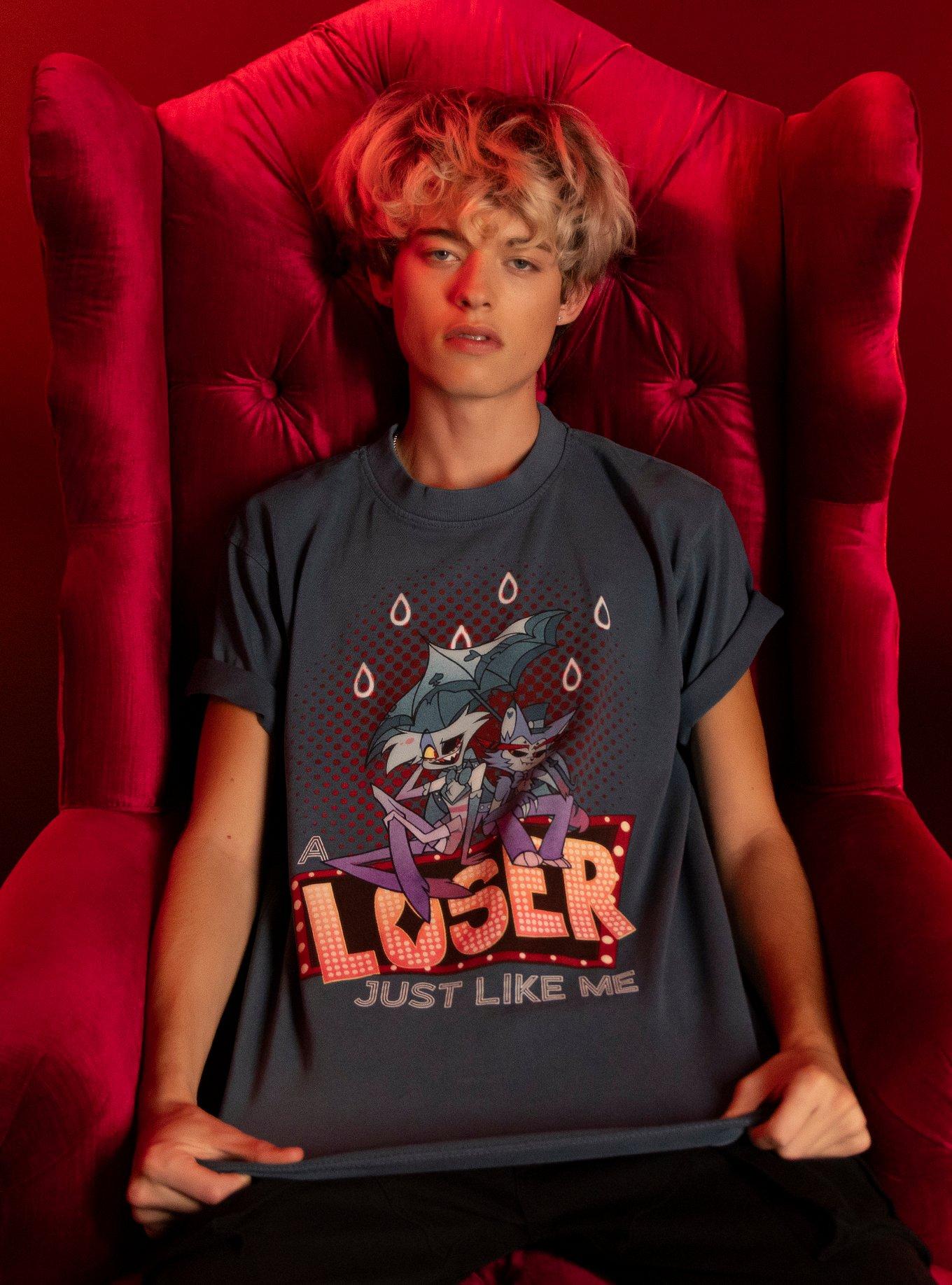 Hazbin Hotel Loser Baby Duo Oversized T-Shirt | Trending Graphic Tee For Fans