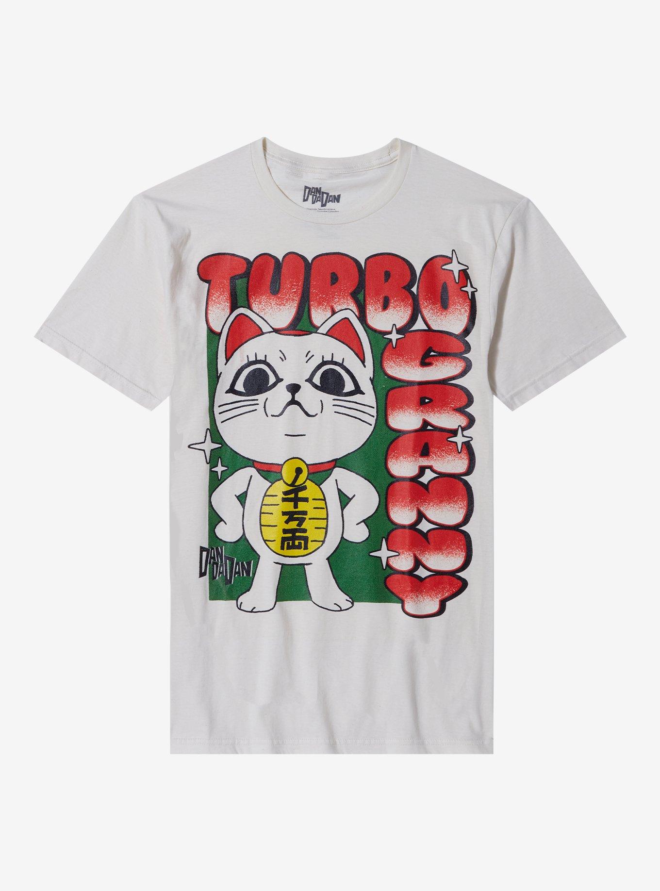 Dandadan Turbo Granny Cat T-Shirt | Trending Graphic Tee For Fans
