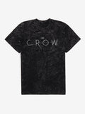 The Crow Title Mineral Wash T-Shirt | Trending Graphic Tee For Fans