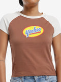 Yoo-Hoo Logo Girls Raglan Baby T-Shirt | Trending Graphic Tee For Fans