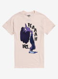 Disney Pixar Inside Out 2 Ennui Boyfriend Fit Girls T-Shirt | Trending Graphic Tee For Fans