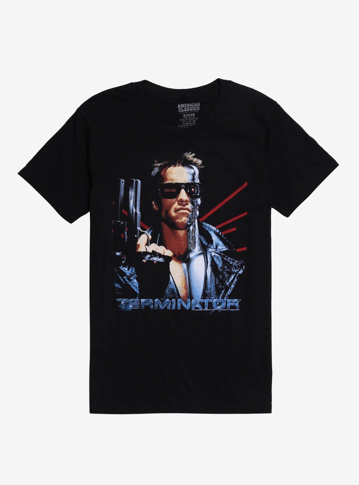 The Terminator Poster T-Shirt | Trending Graphic Tee For Fans