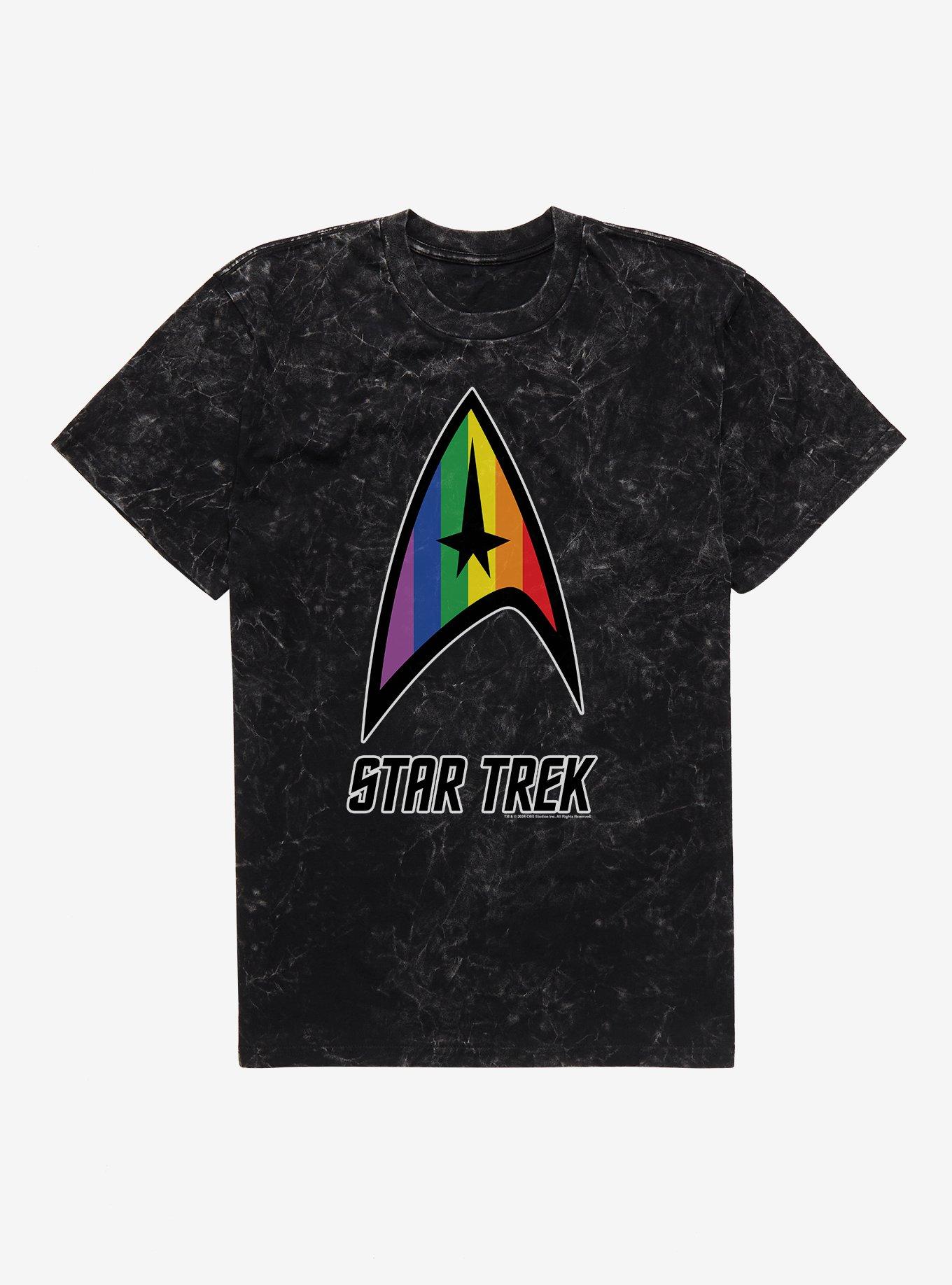 Star Trek Star Trek Pride Mineral Wash T-Shirt | Trending Graphic Tee For Fans