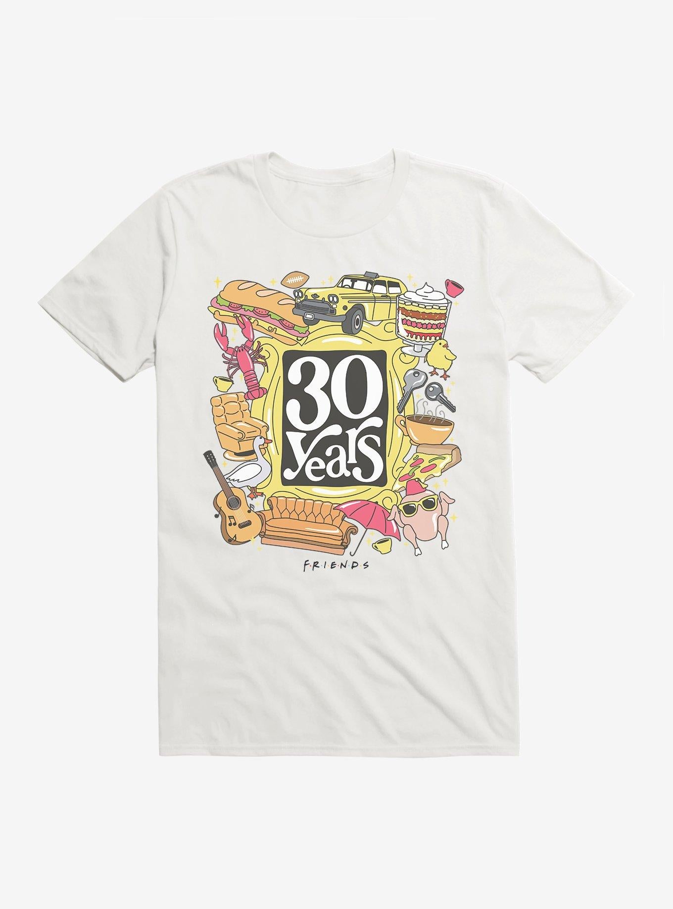 Friends 30 Years T-Shirt | Trending Graphic Tee For Fans