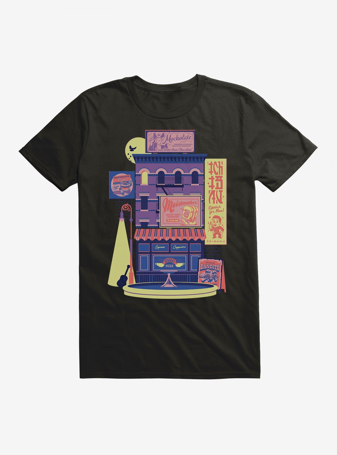 Friends Central Perk Building T-Shirt | Trending Graphic Tee For Fans