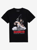 Rambo III Poster T-Shirt | Trending Graphic Tee For Fans