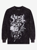 Ghost Papa Emeritus Skeleton Long-Sleeve T-Shirt | Trending Graphic Tee For Fans
