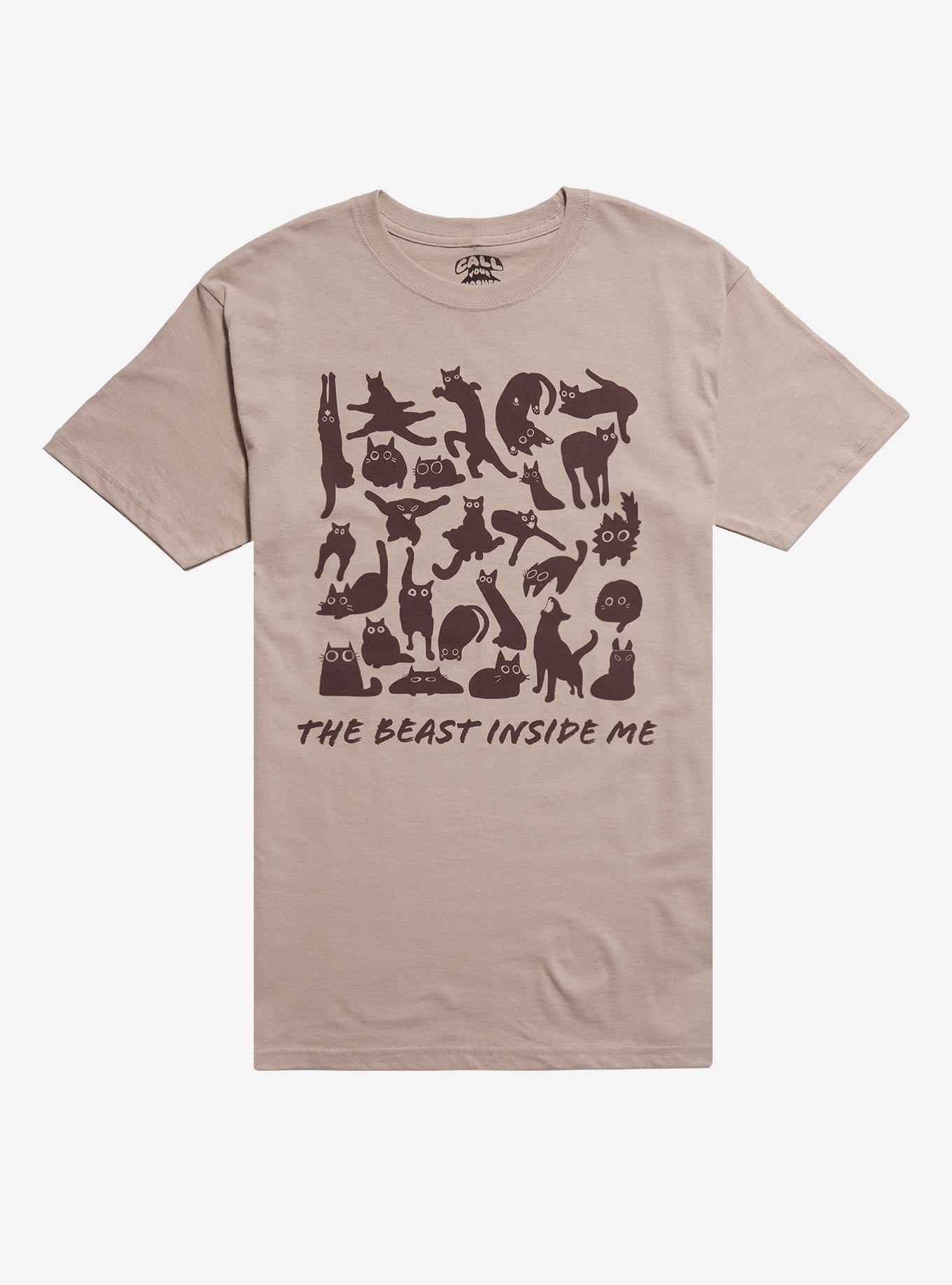 Beast Inside Me By Call Your Mother T-Shirt | Trending Graphic Tee For Fans