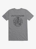 Outlander Crown Crest T-Shirt | Trending Graphic Tee For Fans