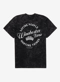 Supernatural Saving People Mineral Wash T-Shirt | Trending Graphic Tee For Fans