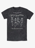 Disney Silly Symphony Skeleton Dance Mineral Wash T-Shirt | Trending Graphic Tee For Fans