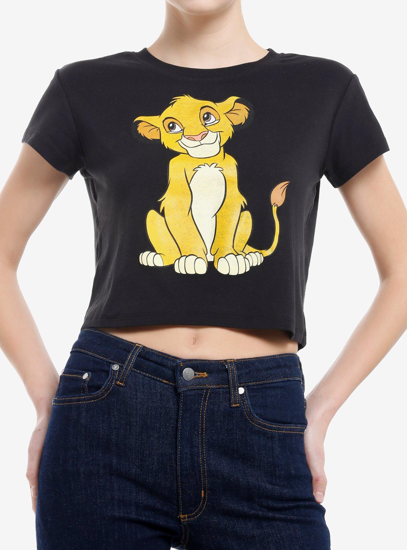 Disney The Lion King Young Simba Girls Baby T-Shirt | Trending Graphic Tee For Fans