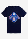 Death Row Records Puff Paint Diamond Boyfriend Fit Girls T-Shirt | Trending Graphic Tee For Fans