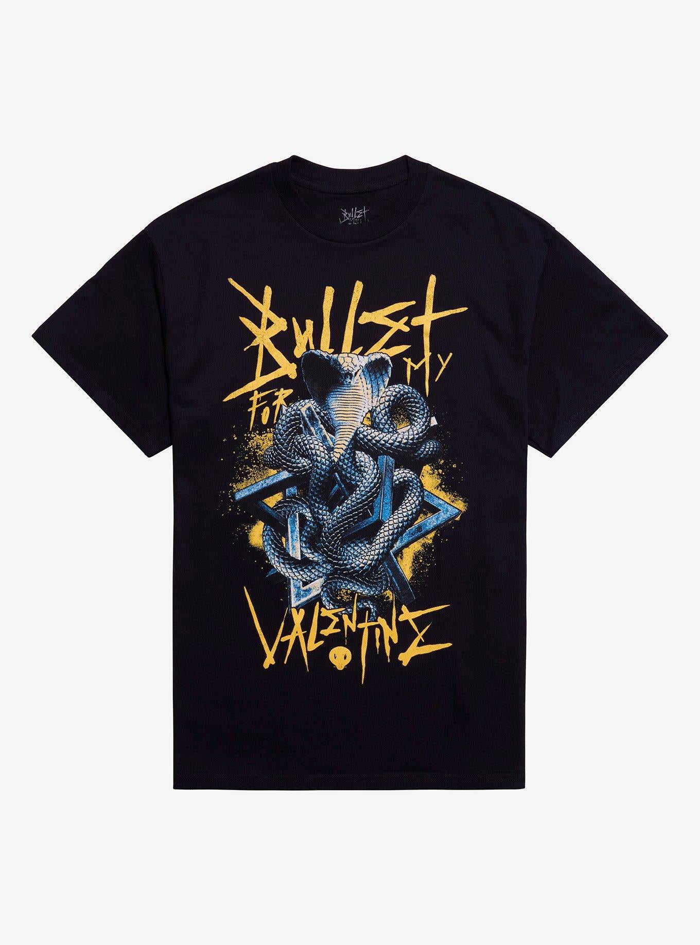 Bullet For My Valentine Snake T-Shirt | Trending Graphic Tee For Fans