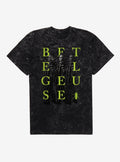 Beetlejuice Beetlejuice Betelguese Trio Mineral Wash T-Shirt | Trending Graphic Tee For Fans