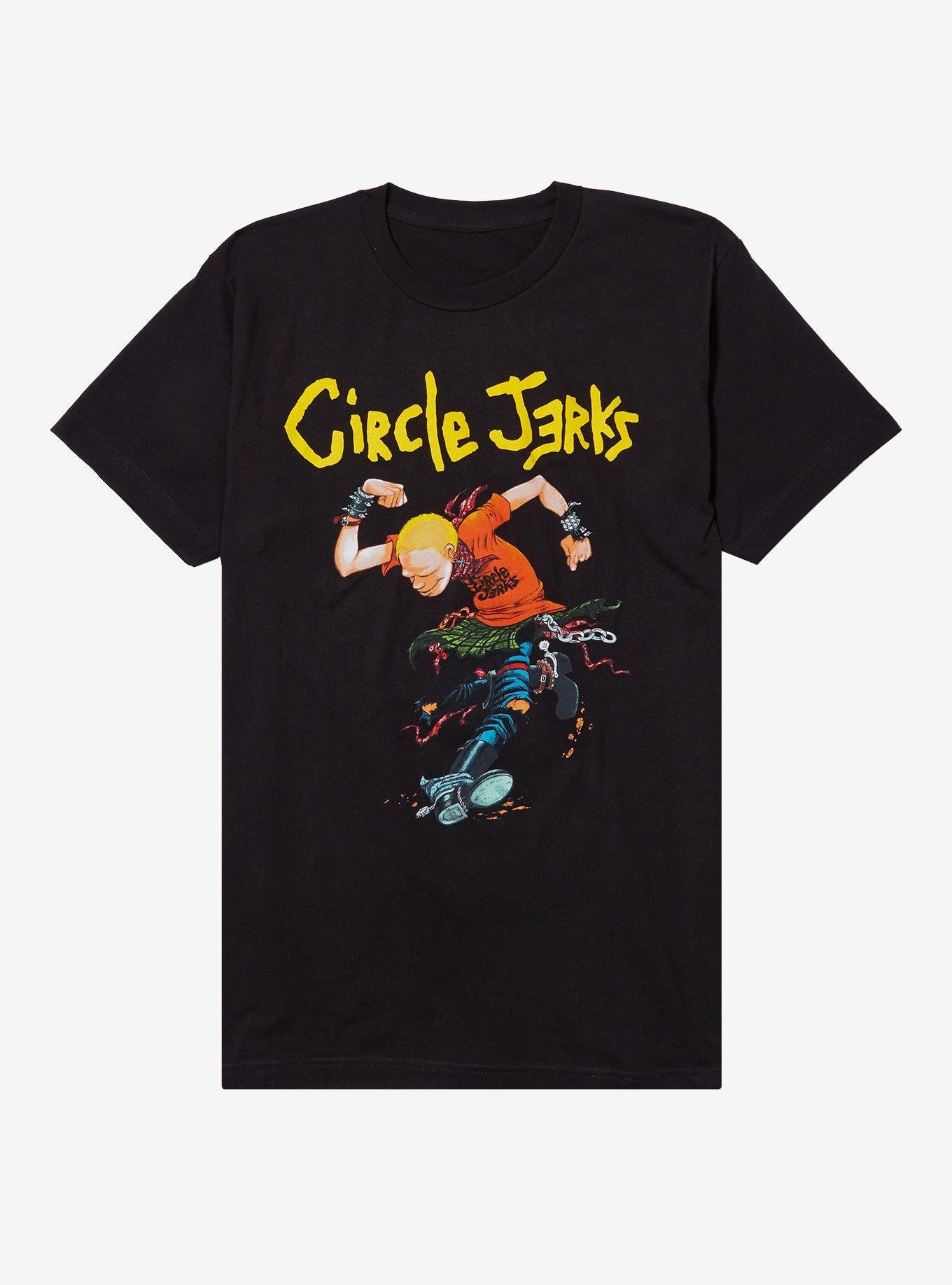 Circle Jerks Running Man T-Shirt | Trending Graphic Tee For Fans