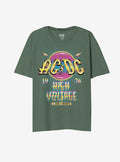 AC DC High Voltage Boyfriend Fit Girls T-Shirt | Trending Graphic Tee For Fans