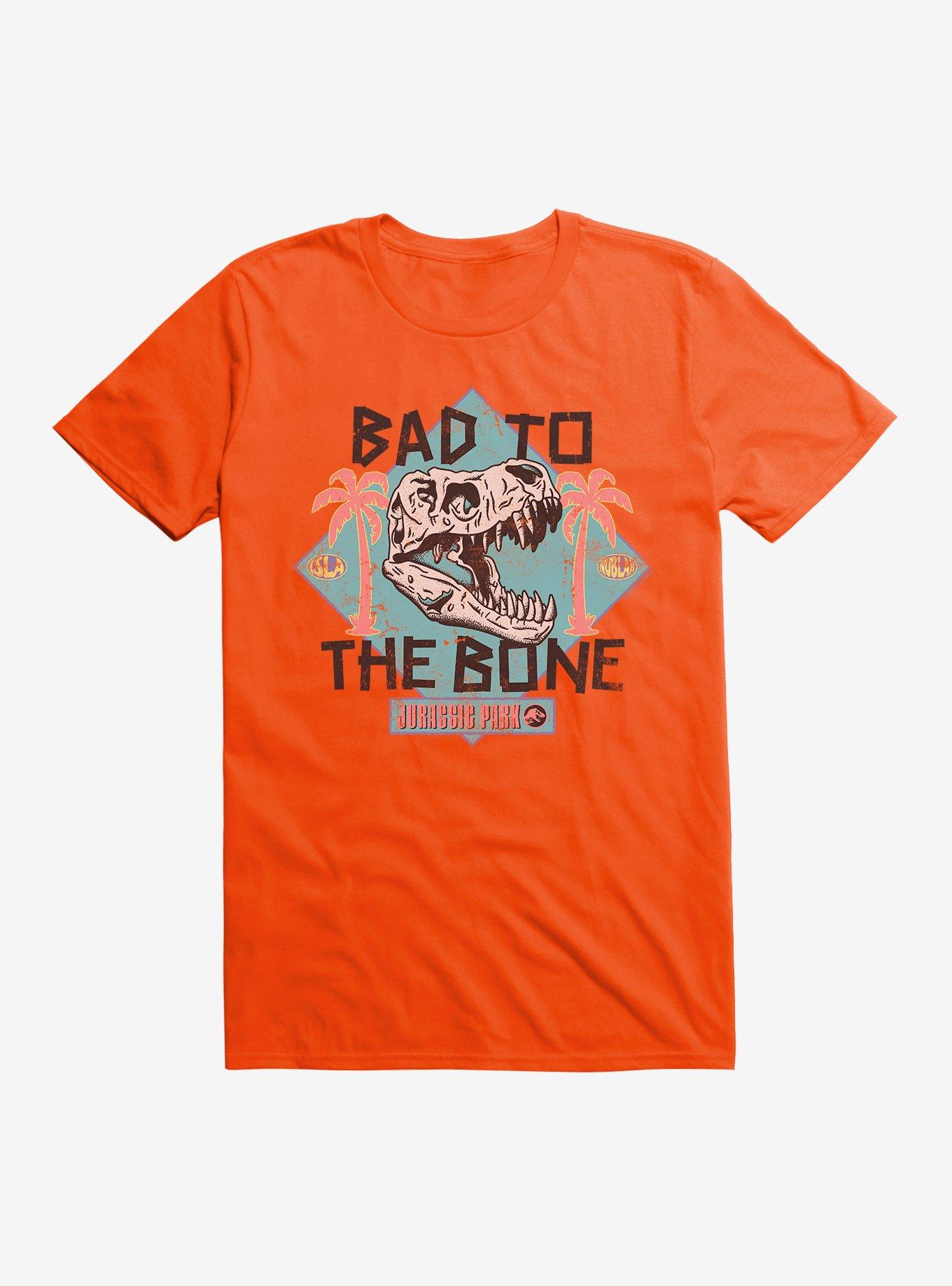 Jurassic Park Bad To The Bone T-Shirt | Trending Graphic Tee For Fans