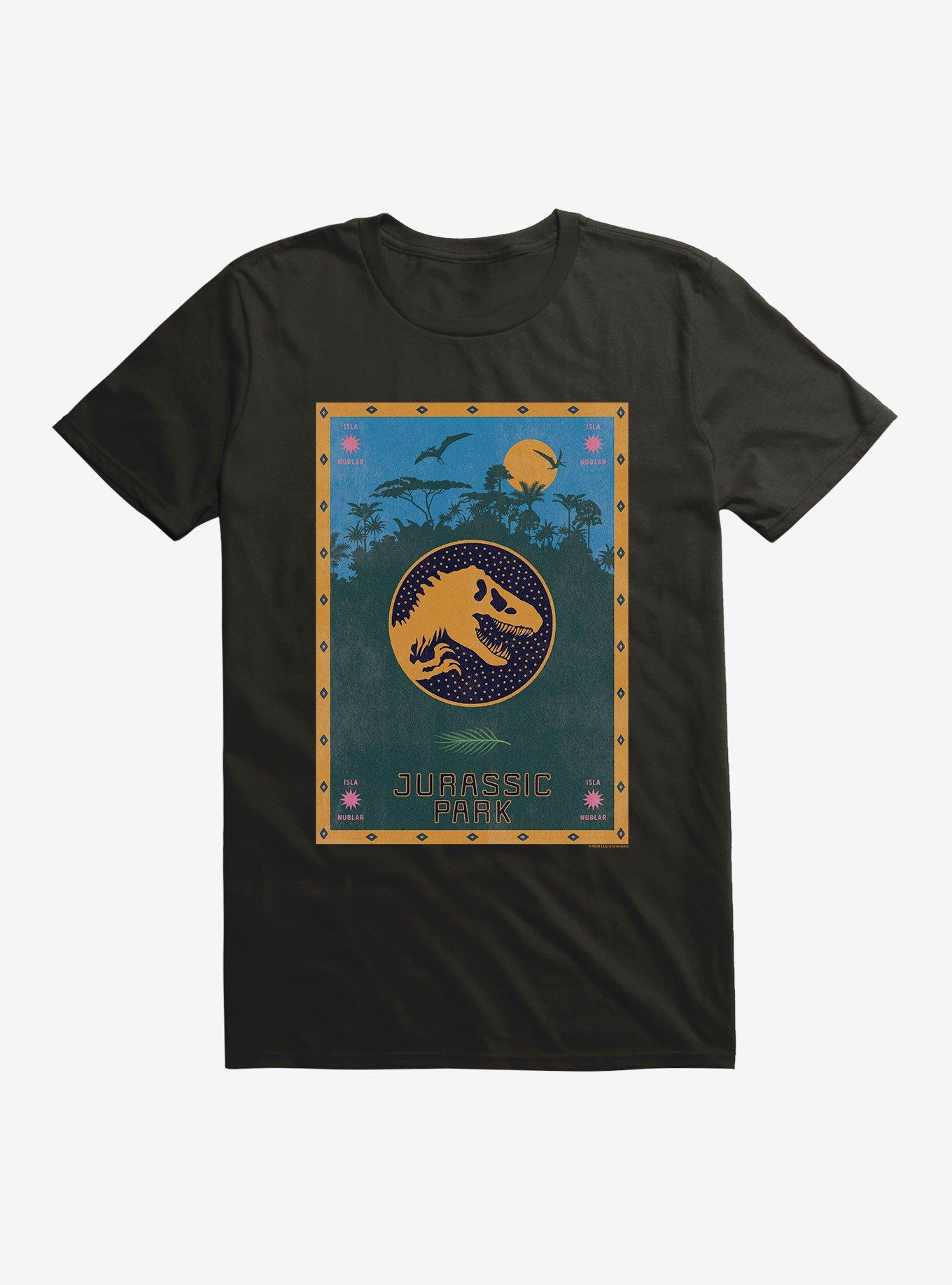 Jurassic Park Retro Poster T-Shirt | Trending Graphic Tee For Fans