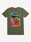 Jurassic Park Dinosaurs Eat Man Woman Inherits The Earth T-Shirt | Trending Graphic Tee For Fans