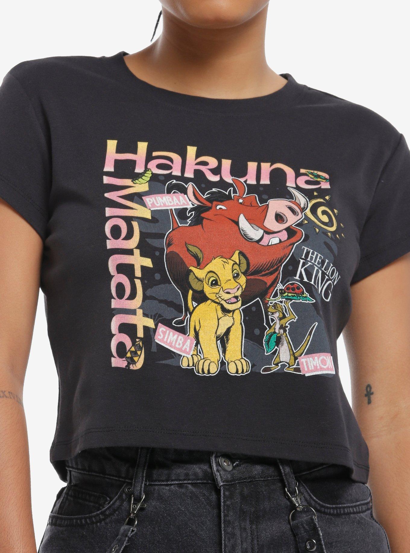 Disney The Lion King Hakuna Matata Girls Baby T-Shirt | Trending Graphic Tee For Fans