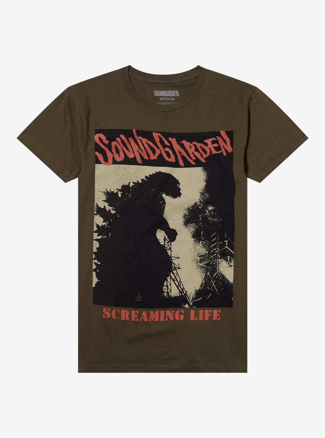 Soundgarden Godzilla Screaming Life T-Shirt | Trending Graphic Tee For Fans
