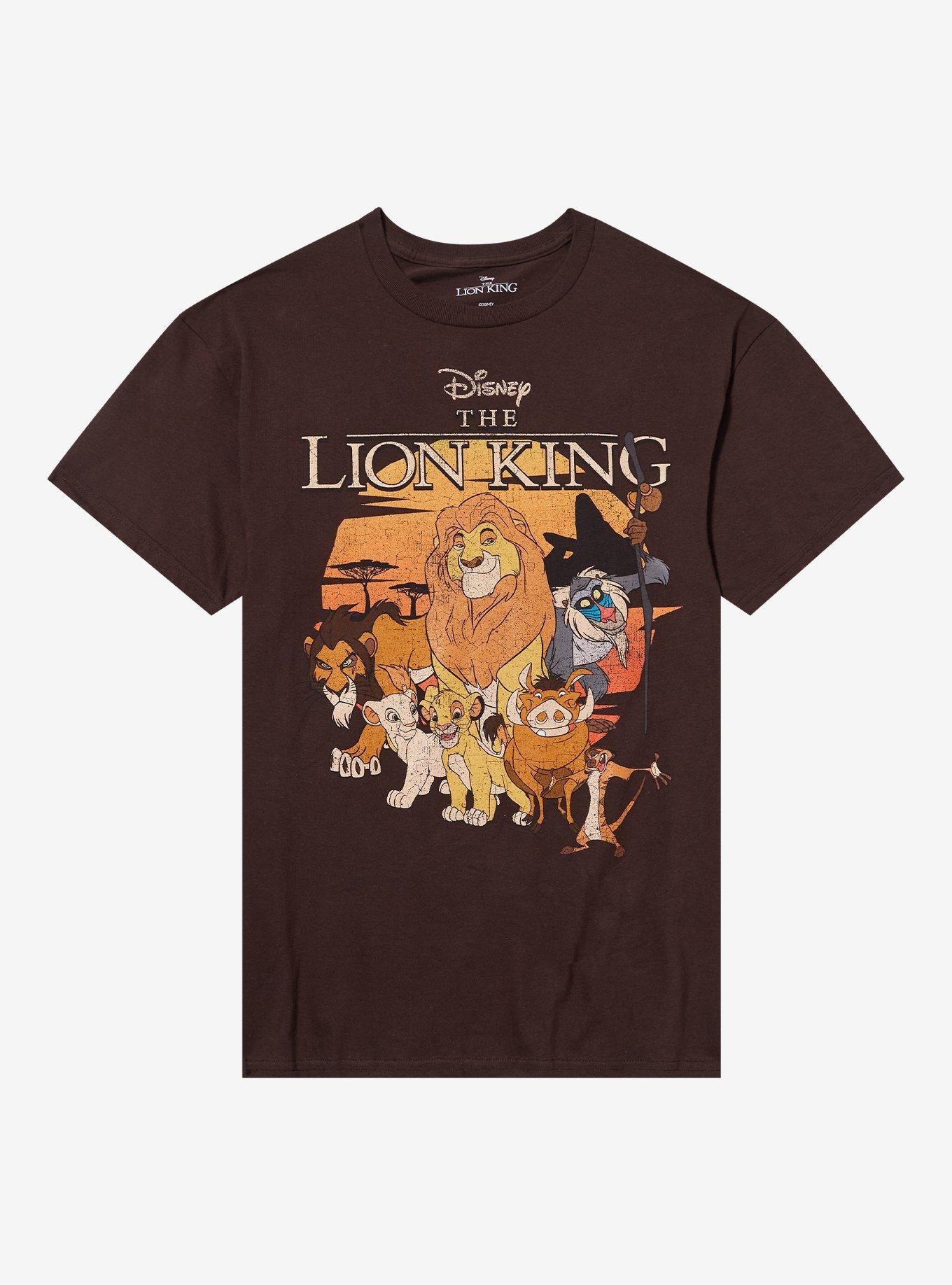 Disney The Lion King Group T-Shirt | Trending Graphic Tee For Fans