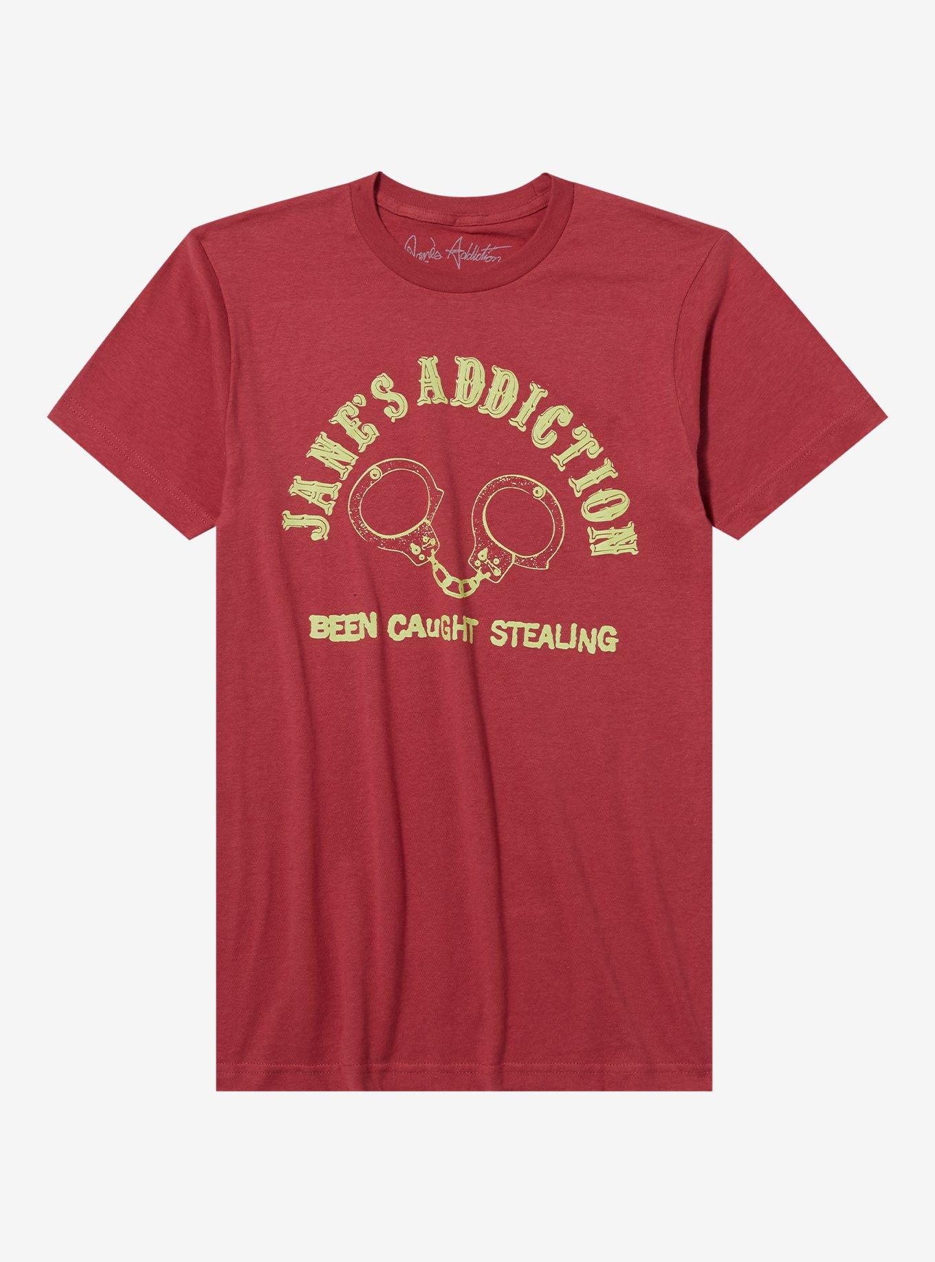 Jane's Addiction Been Caught Stealing Relaxed Fit Girls T-Shirt | Trending Graphic Tee For Fans