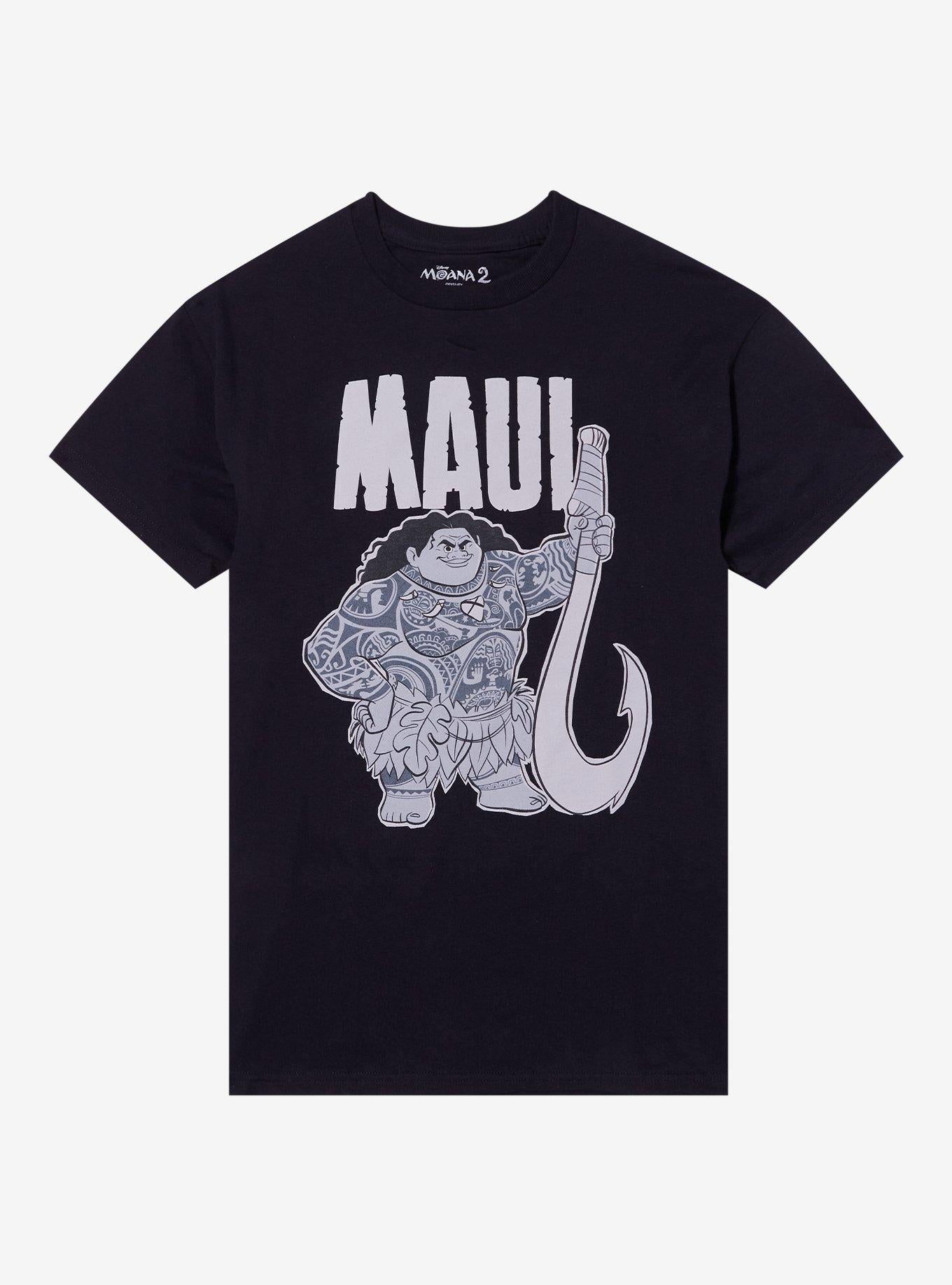 Disney Moana 2 Maui Tonal T-Shirt | Trending Graphic Tee For Fans