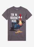 Disney Moana Hei Hei In Charge Boyfriend Fit Girls T-Shirt | Trending Graphic Tee For Fans