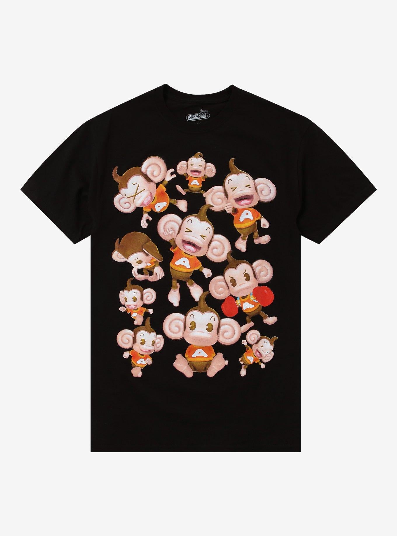Super Monkey Ball AiAi Collage T-Shirt | Trending Graphic Tee For Fans