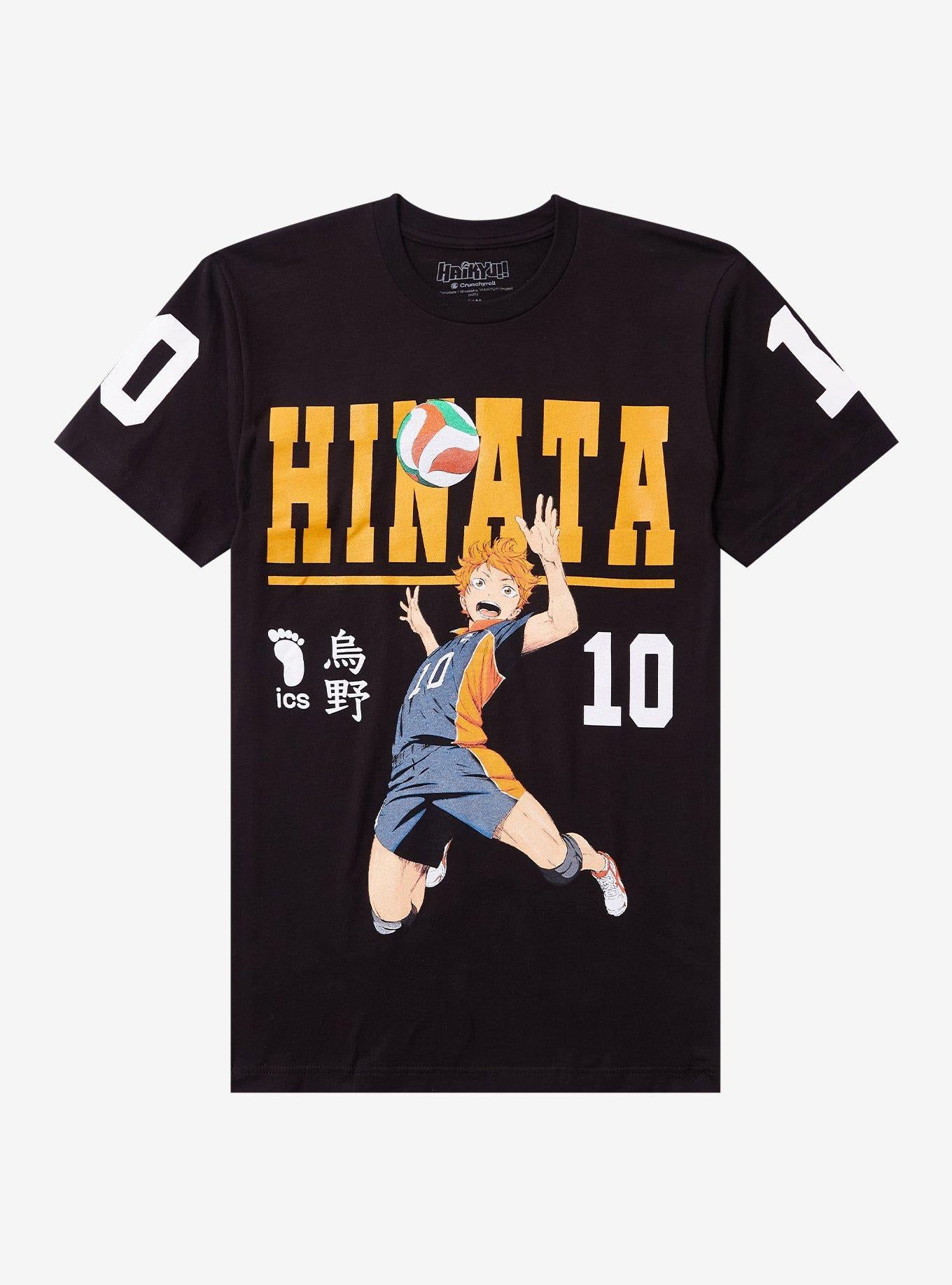 Haikyu!! Hinata Jersey Number Double-Sided T-Shirt | Trending Graphic Tee For Fans