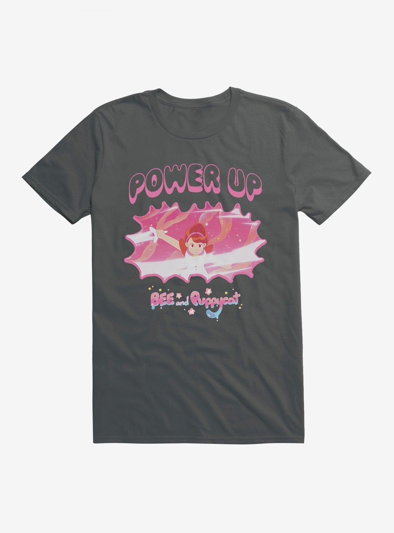 Bee and Puppycat Power Up T-Shirt | Trending Graphic Tee For Fans