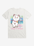 Bee and Puppycat Lazy In Space T-Shirt | Trending Graphic Tee For Fans