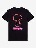 Peanuts Snoopy Silhouette Airbrush Art T-Shirt | Trending Graphic Tee For Fans
