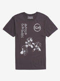 Sonic The Hedgehog Trio Outline Names T-Shirt | Trending Graphic Tee For Fans