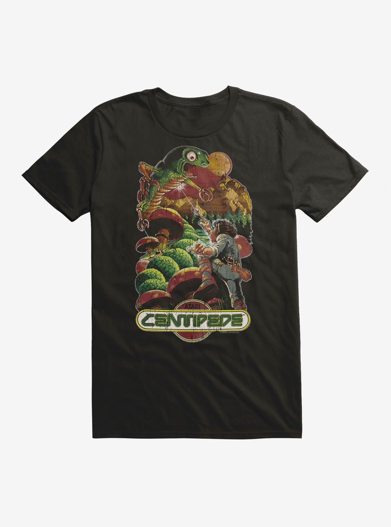 Atari Centipede Vintage Hiro Kimura Artwork T-Shirt | Trending Graphic Tee For Fans