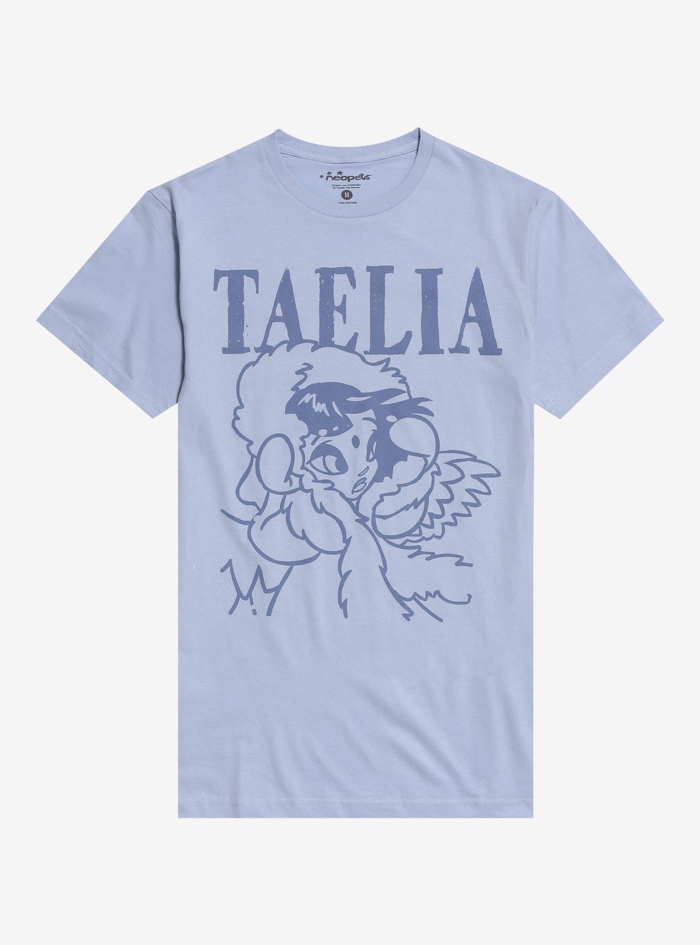 Neopets Taelia Outline T-Shirt | Trending Graphic Tee For Fans