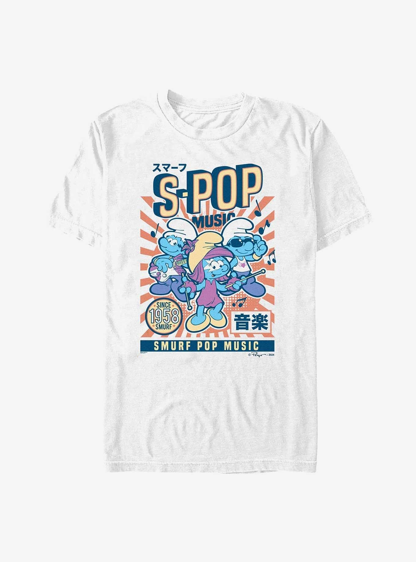 The Smurfs Spop Music Smurfs T-Shirt | Trending Graphic Tee For Fans