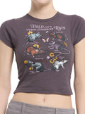 Rat Field Guide Chart Girls Baby T-Shirt | Trending Graphic Tee For Fans