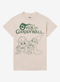 Over The Garden Wall Wirt & Greg Boyfriend Fit Girls T-Shirt | Trending Graphic Tee For Fans