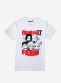 Vinland Saga Season 2 Farm Chibi Characters T-Shirt | Trending Graphic Tee For Fans