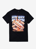 Hot Dogs By Goodie Two Sleeves T-Shirt | Trending Graphic Tee For Fans