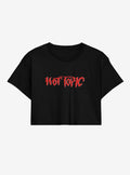 Hot Topic Retro Girls Crop T-Shirt | Trending Graphic Tee For Fans